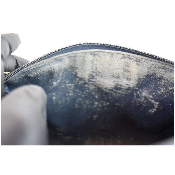 GUCCI Vintage Joy Boston GG Canvas Shoulder Bag Blue