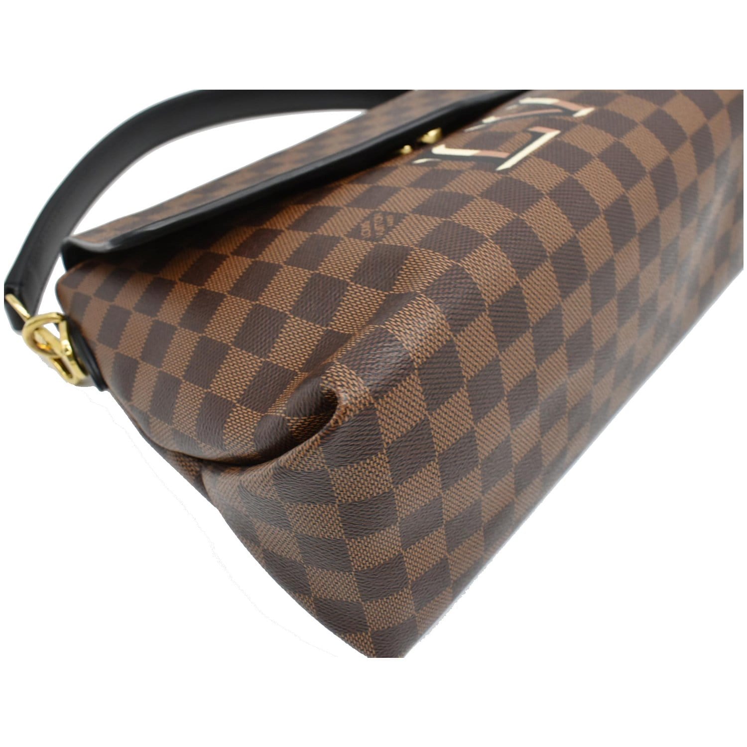 Louis Vuitton Damier Ebene Besace Rosebery Crossbody flap Bag