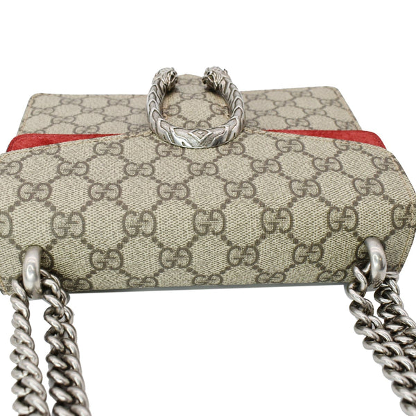 Gucci Dionysus Mini GG Supreme Canvas Crossbody Bag Beige