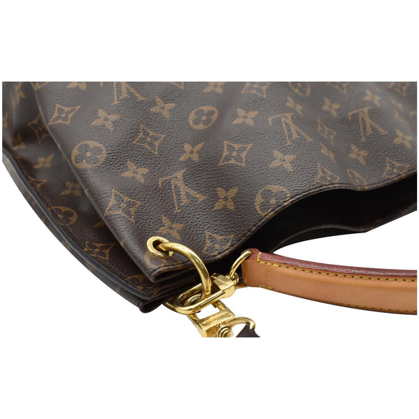 LOUIS VUITTON Metis Hobo Monogram Canvas Shoulder Bag Brown