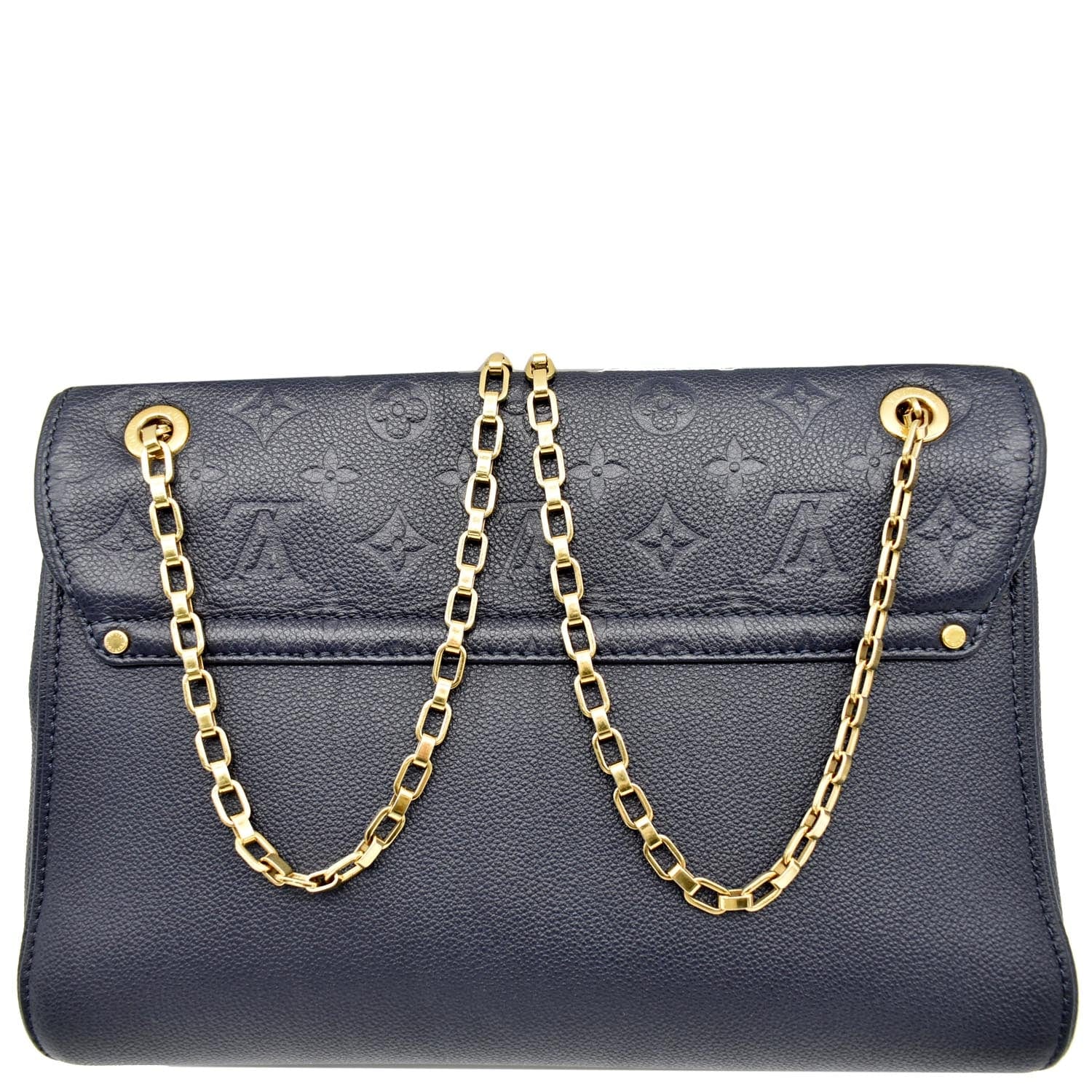 Leather bag Louis Vuitton Grey in Leather - 32726508