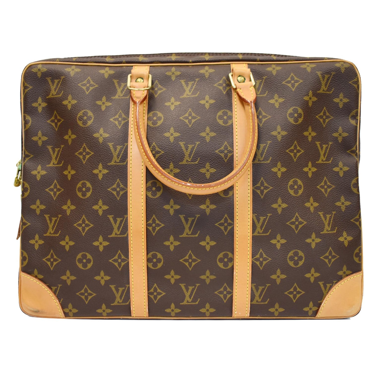 Authentic Louis Vuitton Monogram Business Bag Porte Documents Voyage M40226