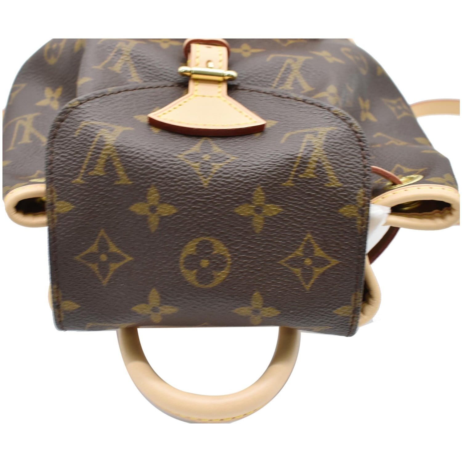 Louis Vuitton Vintage - Monogram Montsouris PM - Brown - Canvas and Vachetta  Leather Backpack - Luxury High Quality - Avvenice
