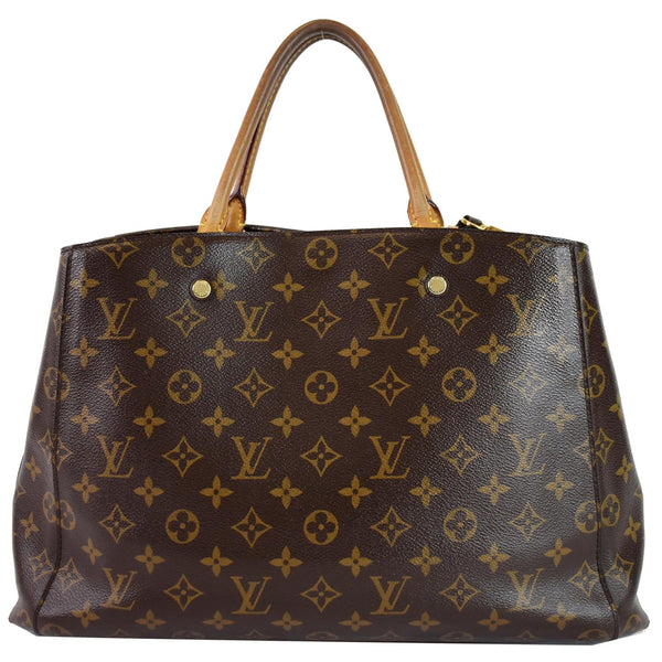 Louis Vuitton Montaigne GM Shoulder Bag front view