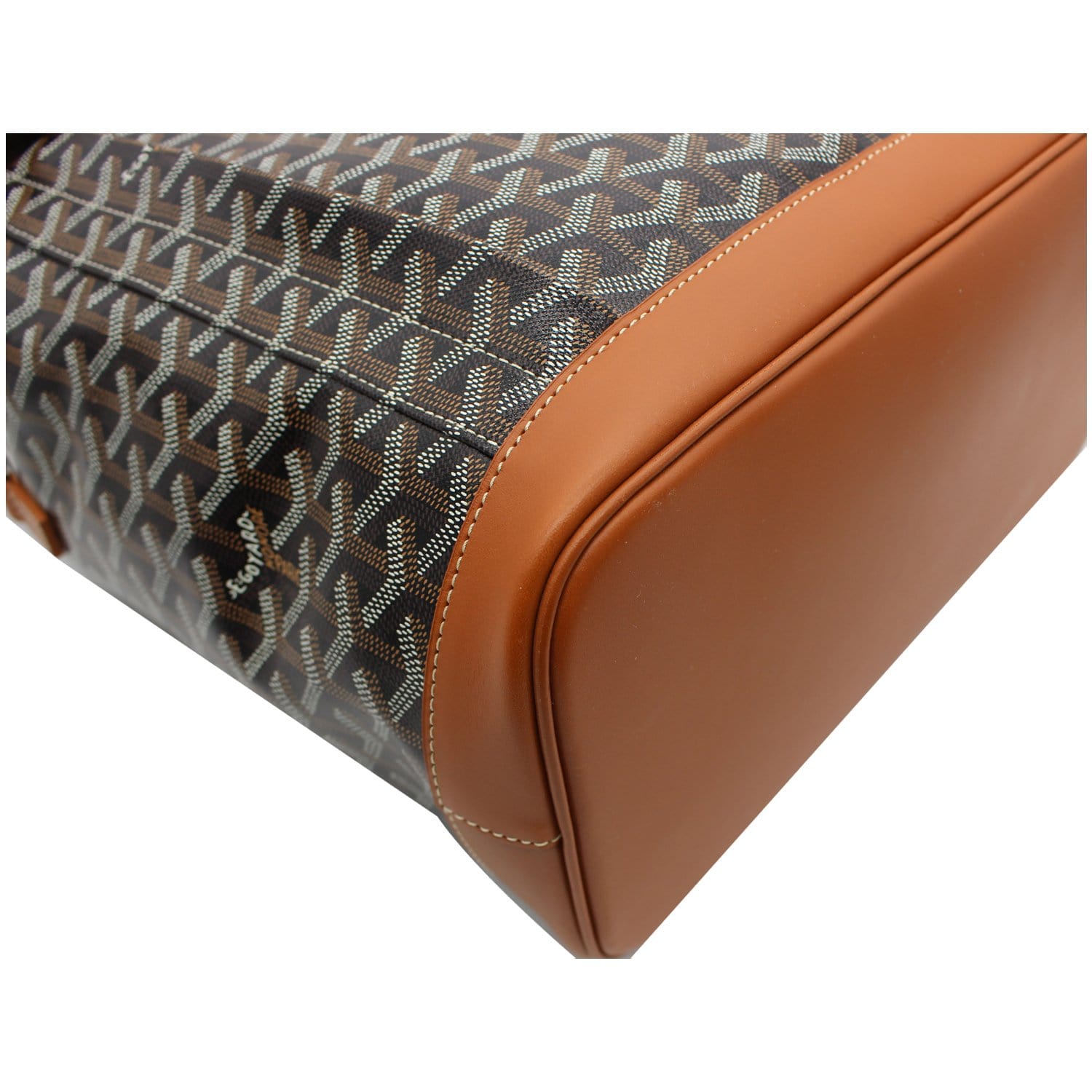 L'alpin leather bag Goyard Brown in Leather - 16537125