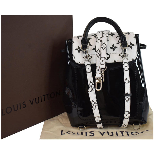 Louis Vuitton Hot Springs Monogram Vernis Leather Bag - backpack front