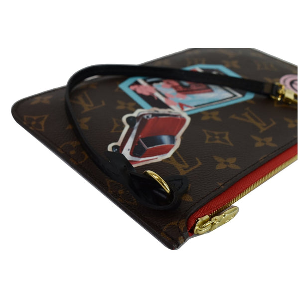 Louis Vuitton World Tour Pochette Monogram Canvas Bag - women wallet