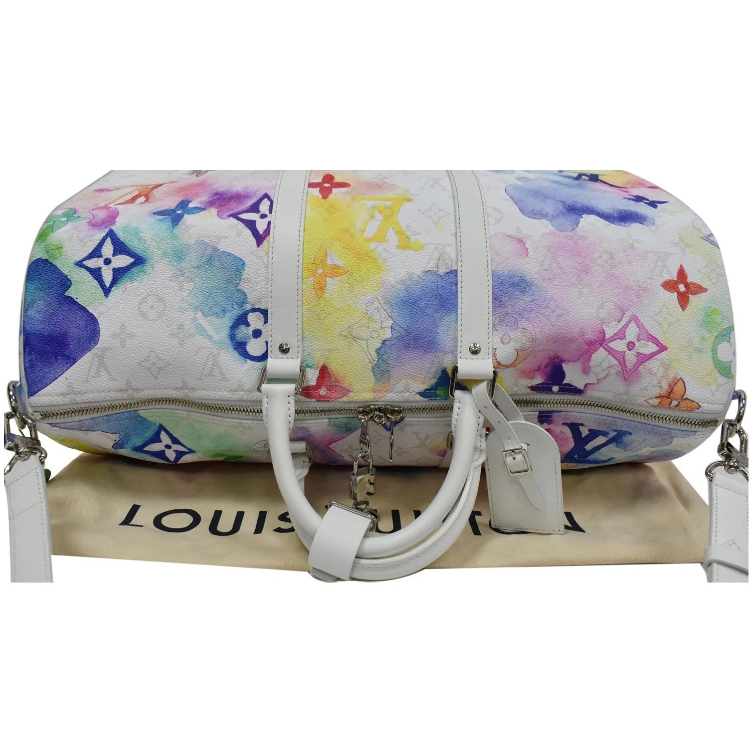 First LV bag! Summer Watercolor Keepall : r/Louisvuitton