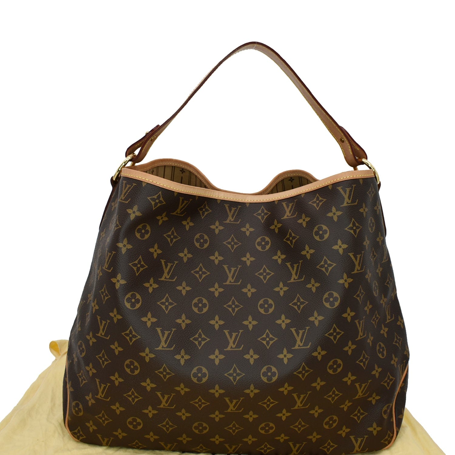 Delightful leather handbag Louis Vuitton Brown in Leather - 34511195