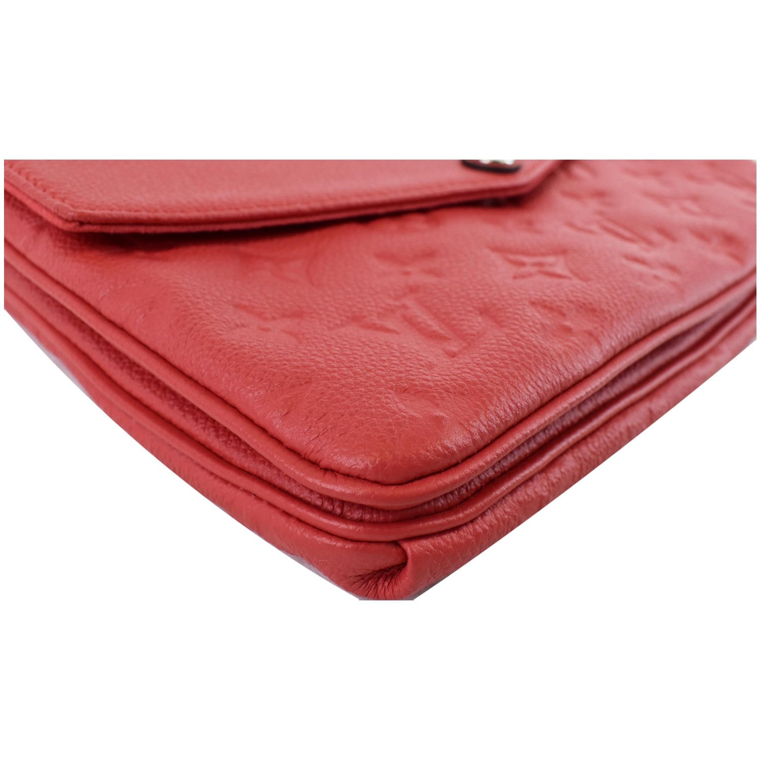 Louis Vuitton Pink Monogram Empreinte Leather Twice Bag Louis Vuitton