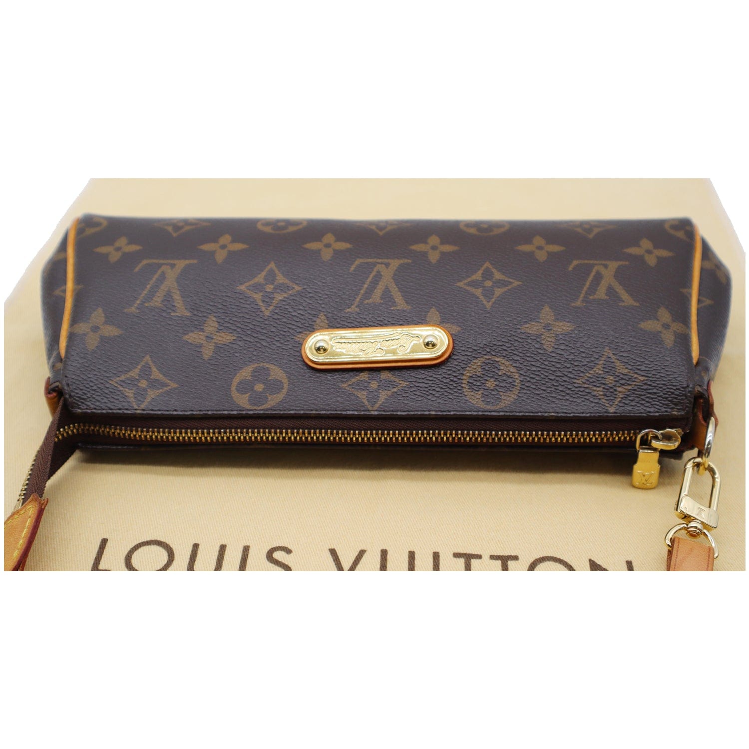 Louis Vuitton Monogram Eva Pochette - Brown Clutches, Handbags - LOU796256