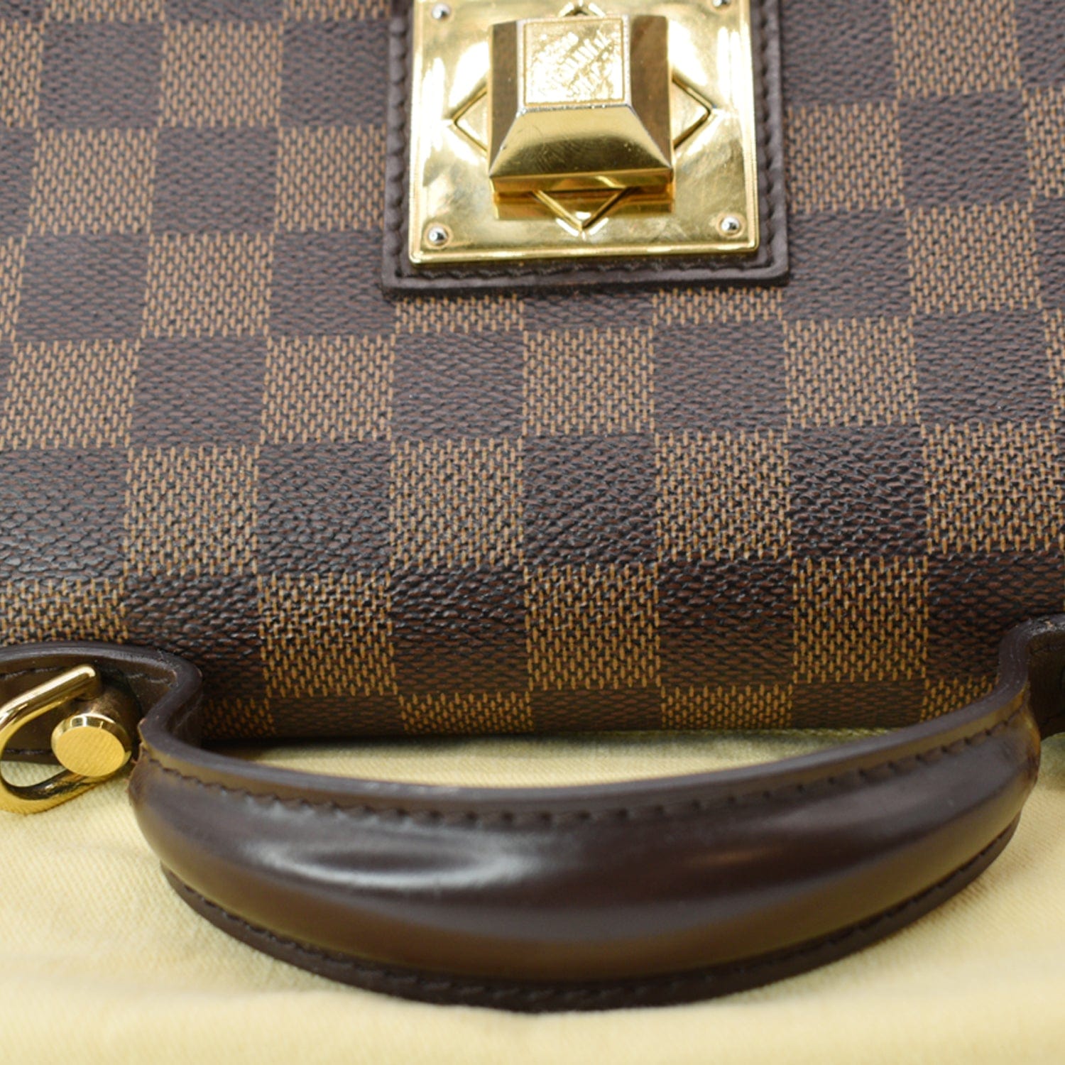Louis Vuitton Bergamo Brown Cloth ref.684553 - Joli Closet