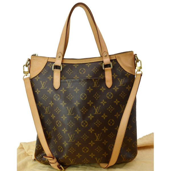 LOUIS VUITTON Odeon GM Monogram Canvas Shoulder Bag Brown