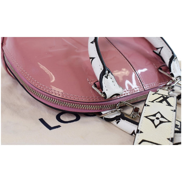 LOUIS VUITTON Alma BB Patent Leather Shoulder Bag Rose Blush - Final Sale