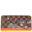 LOUIS VUITTON Monogram Canvas Illustre Evasion Insolite Wallet Brown