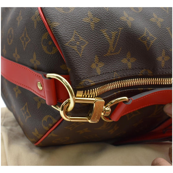Louis Vuitton Keepall 50 Bandouliere Monogram bag side view