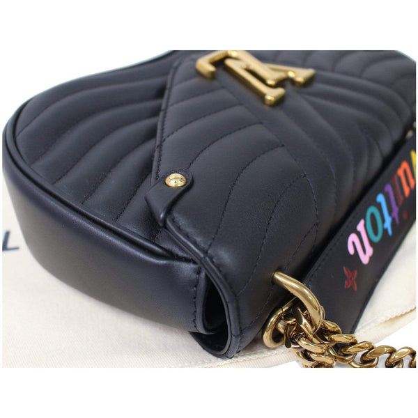 Louis Vuitton New Wave PM Quilted Leather Chain Bag - black  | DDH