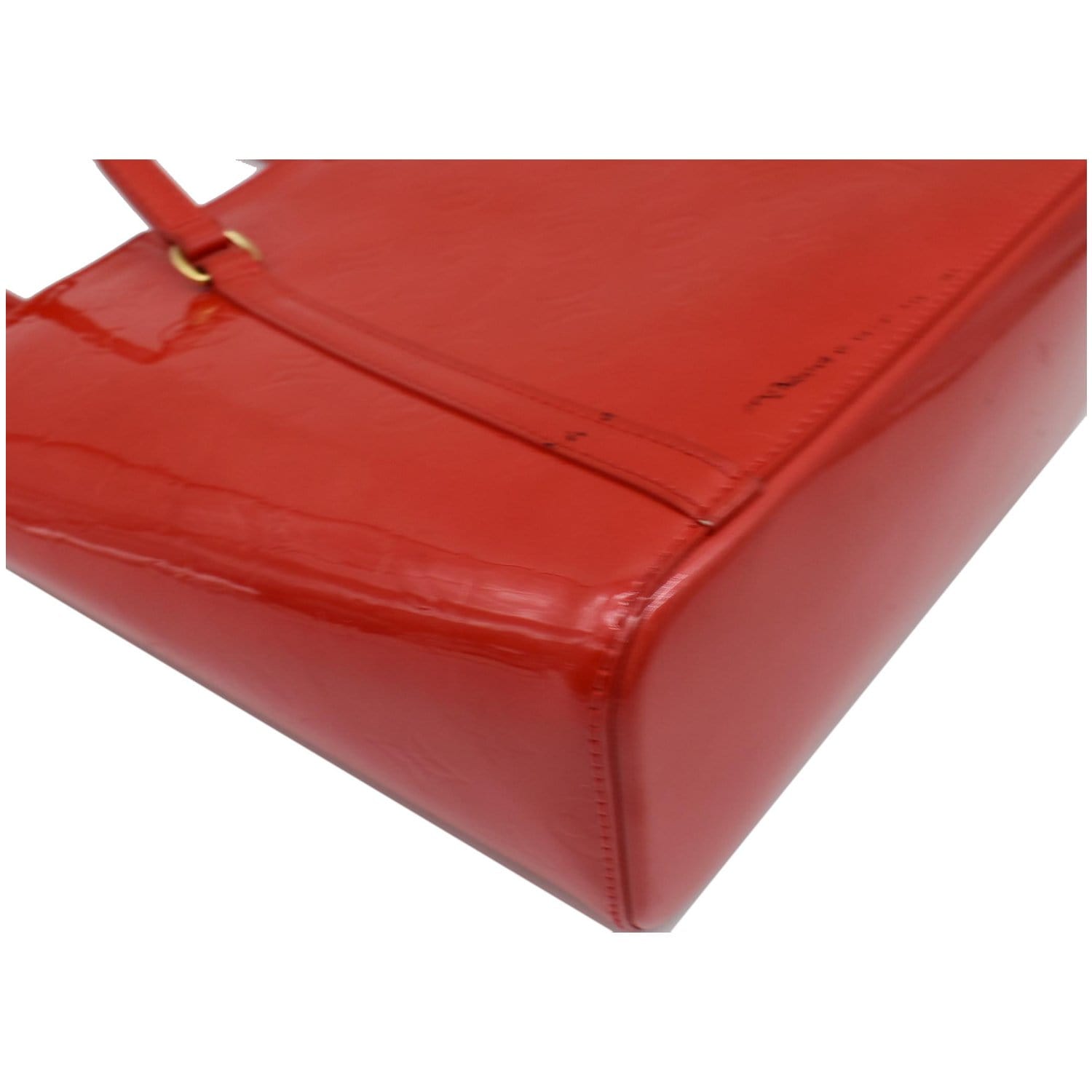 Louis Vuitton Avalon Handbag Monogram Vernis MM Red 2337962
