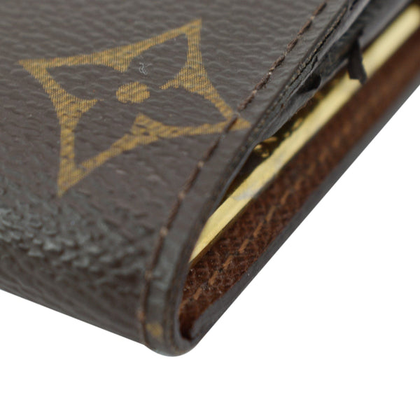 LOUIS VUITTON Monogram Canvas 6 Key Holder Brown