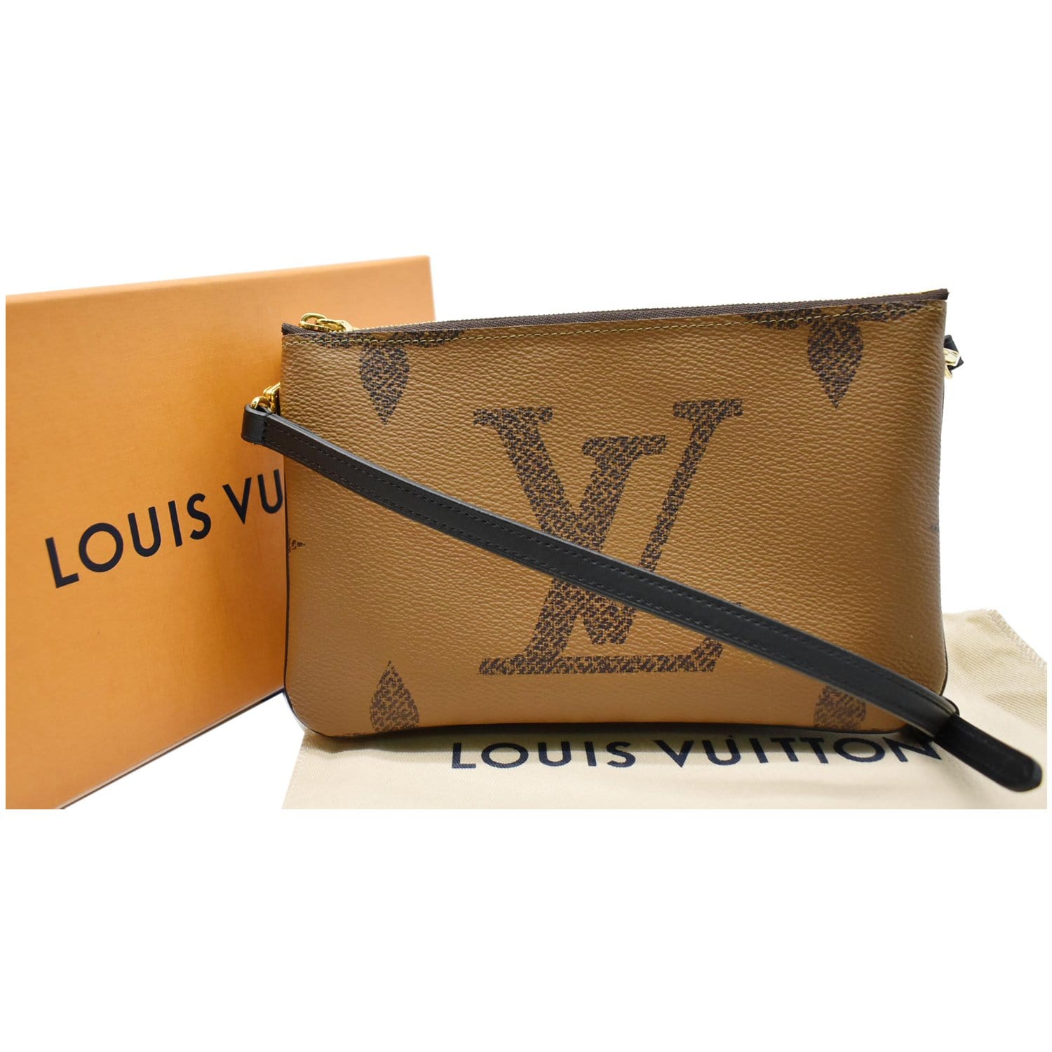Double Zip Pochette - Wallets and Small Leather Goods