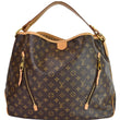 Louis Vuitton Delightful GM Monogram Canvas Bag full front view