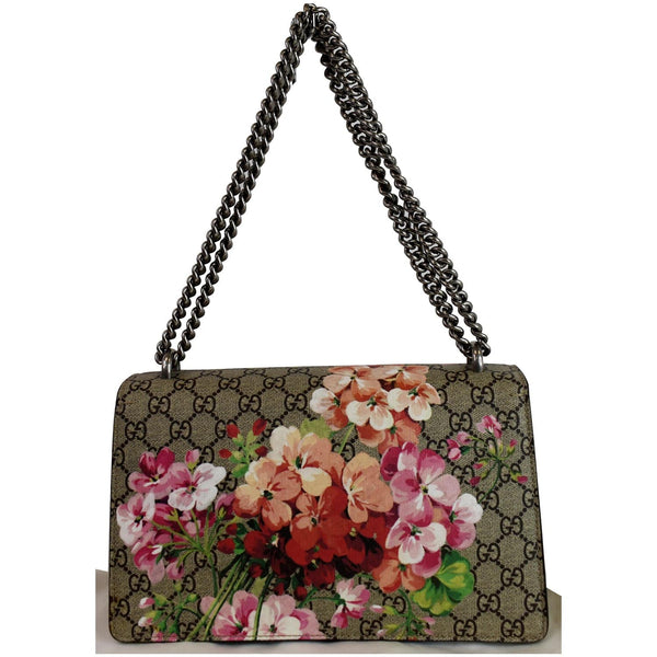 Gucci Dionysus Small GG Blooms Shoulder Bag chain
