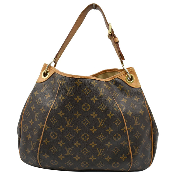 LOUIS VUITTON Galliera PM Monogram Canvas Hobo Shoulder Bag Brown