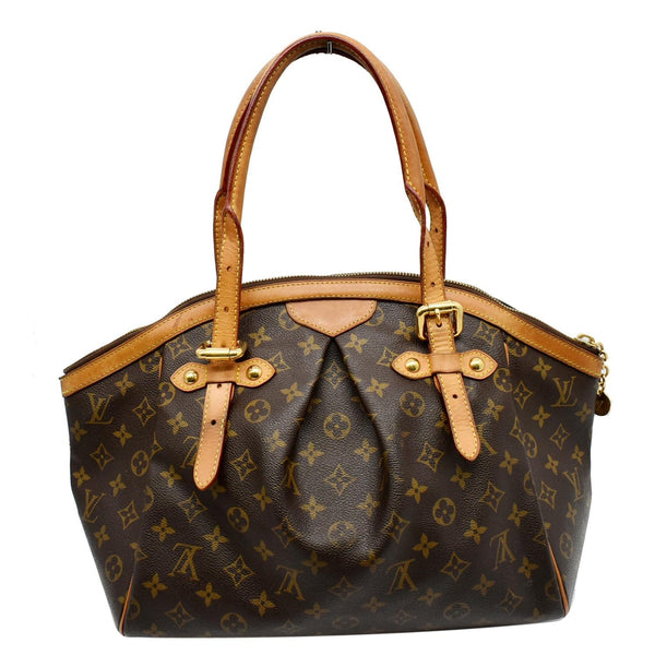 LOUIS VUITTON Tivoli GM Monogram Canvas Shoulder Bag Brown
