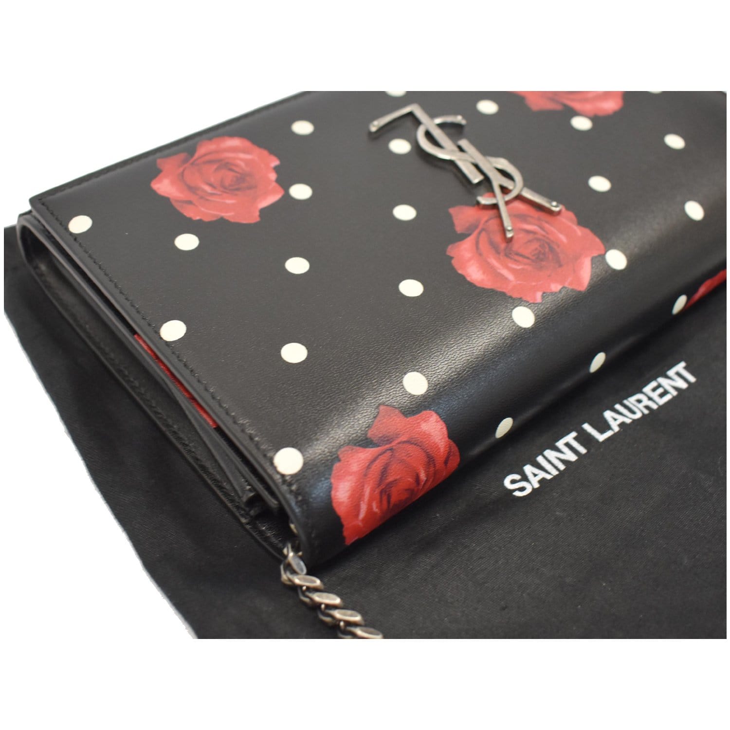 Saint Laurent Monogram Chain Wallet Crossbody Bag - Farfetch
