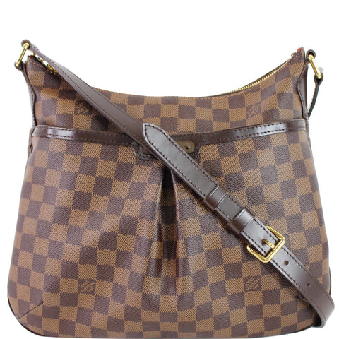 LOUIS VUITTON Bloomsbury PM Damier Ebene Crossbody Bag Brown