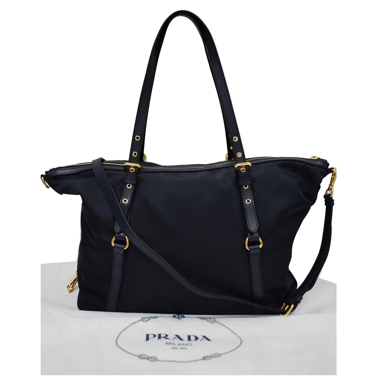 バッグ PRADA NYLON LEATHER SHOULDER TOTE BAG Prada Re-Nylon and Saffiano Leather Tote Bag | Saks Fifth Avenue