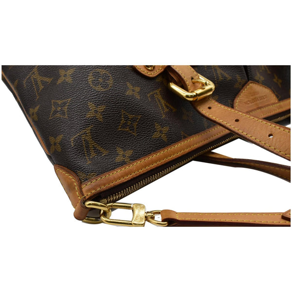 LOUIS VUITTON Palermo GM Monogram Canvas Tote Shoulder Bag Brown