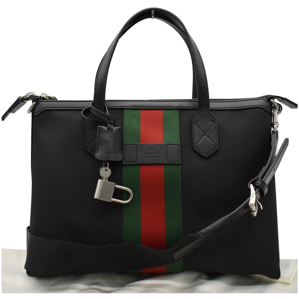 Gucci Nylon Top Handle Tote Shoulder Bag - Dallas Handbags