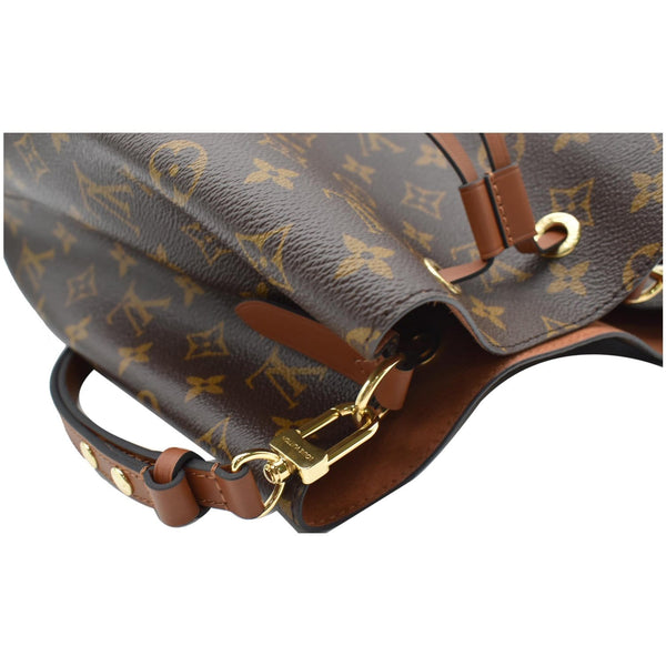 LOUIS VUITTON NeoNoe Monogram Canvas Shoulder Bag Caramel