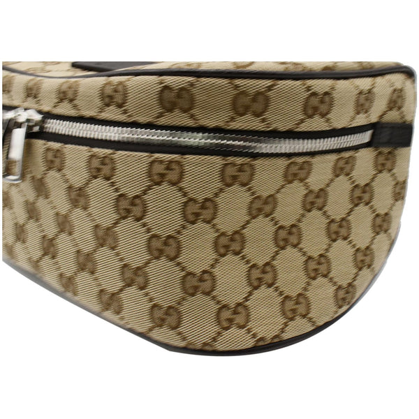 Gucci Waist Pouch GG Canvas Belt Bag - corner view