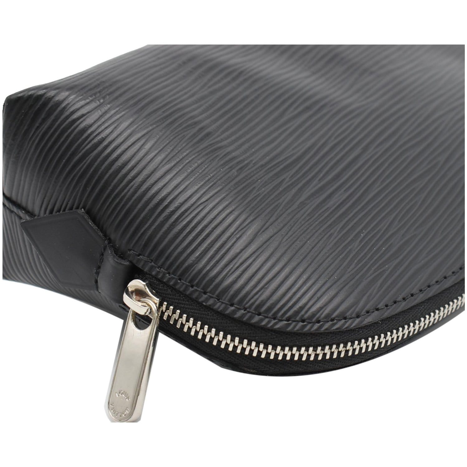 Louis Vuitton Black EPI Leather Pochette Homme Clutch Bag 863148