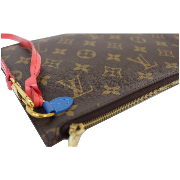 Louis Vuitton Wristlet Pouch Neverfull Totem MM red handle