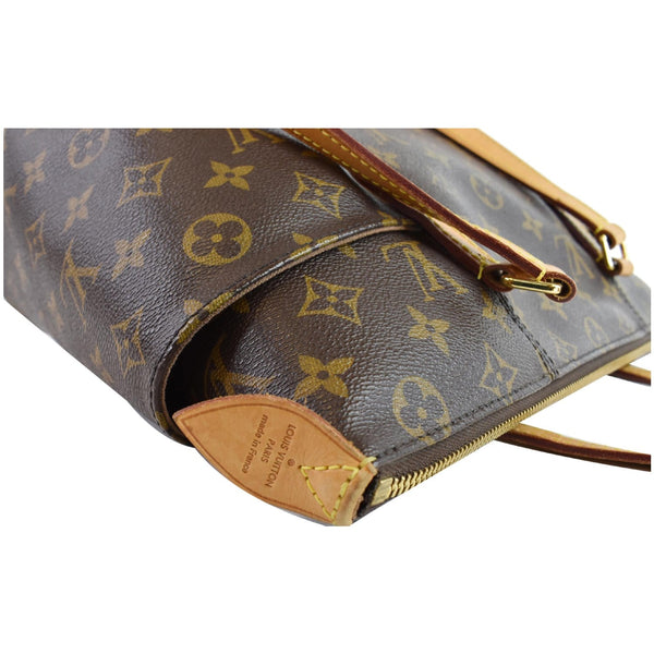 LOUIS VUITTON Totally PM Monogram Canvas Shoulder Bag Brown