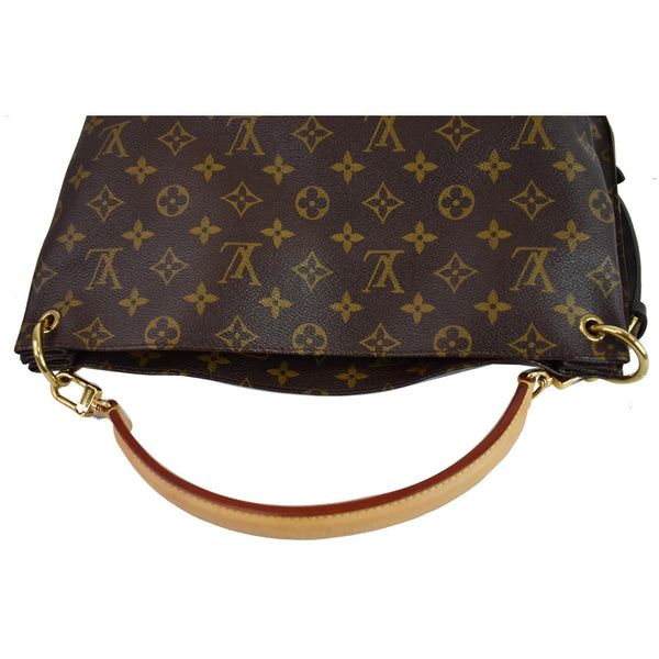 Louis Vuitton Metis Hobo Monogram Canvas Shoulder Bag -round shape handle