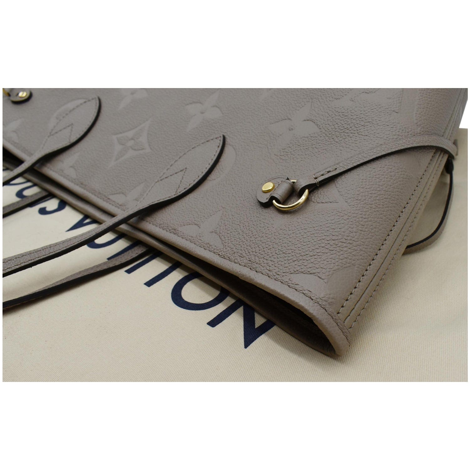 Louis Vuitton Neverfull MM Monogram Beige - A World Of Goods For