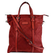 GUCCI GG Medium Monogram Nylon Tote Shoulder Bag Red 510333