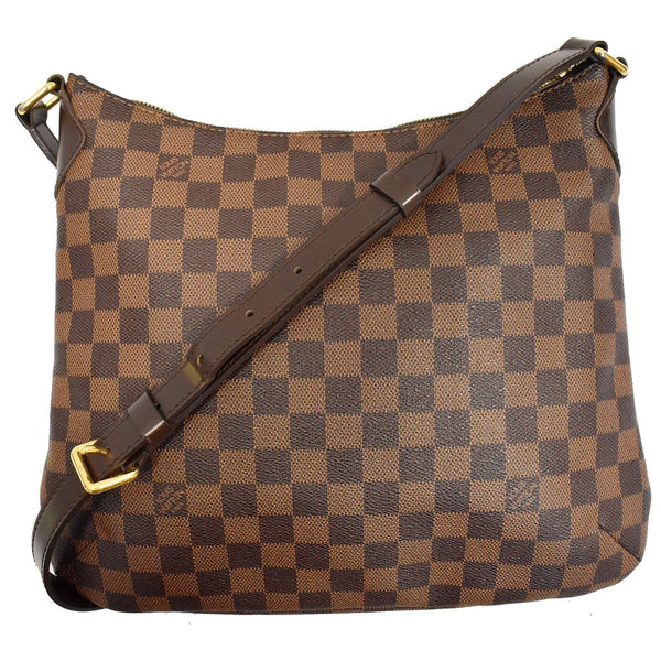 LOUIS VUITTON Bloomsbury PM Damier Ebene Crossbody Bag Brown