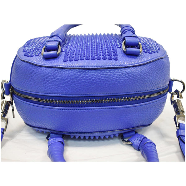 Christian Louboutin Panettone Spike Stud Leather Top Zip Handbag