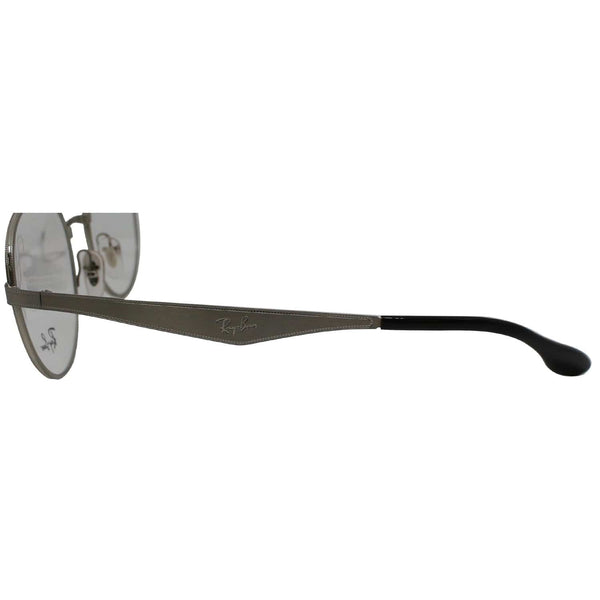 Ray-Ban RX6343 2595 47 Silver Frame Eyeglasses Demo Lens