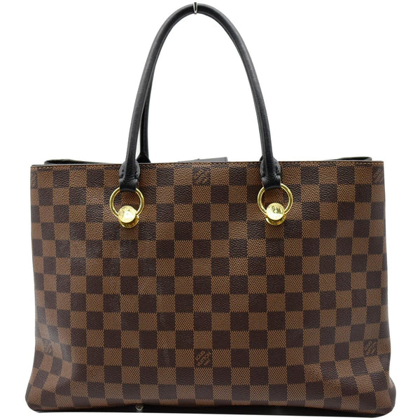 Louis Vuitton Riverside Damier Ebene Shoulder Bag - backside