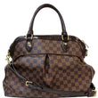 LOUIS VUITTON Trevi GM Damier Ebene 2way Shoulder Bag Brown