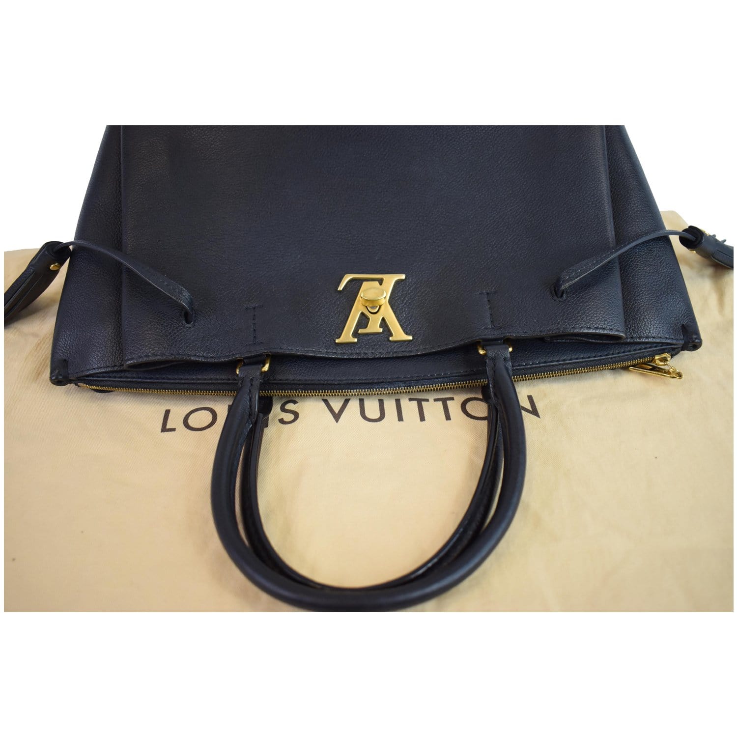 Louis Vuitton Lockme Shopper - Black Totes, Handbags - LOU754071