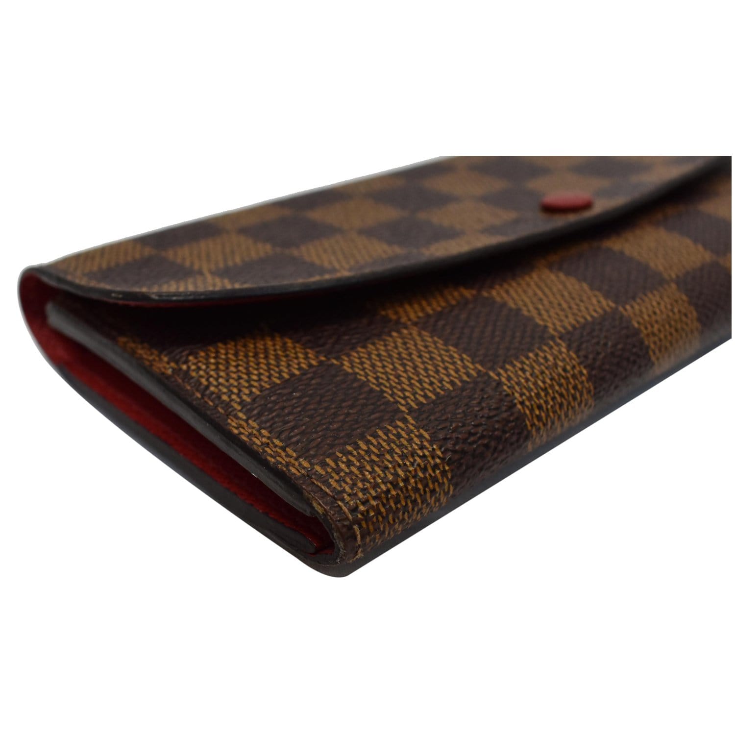 Emilie leather wallet Louis Vuitton Brown in Leather - 37497956