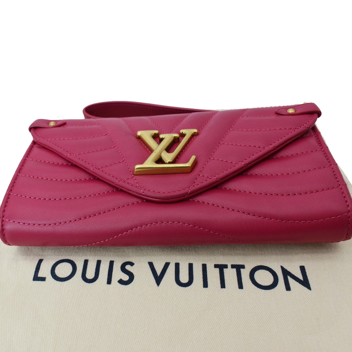 Louis Vuitton New Wave Compact Wallet (SHG-36765) – LuxeDH