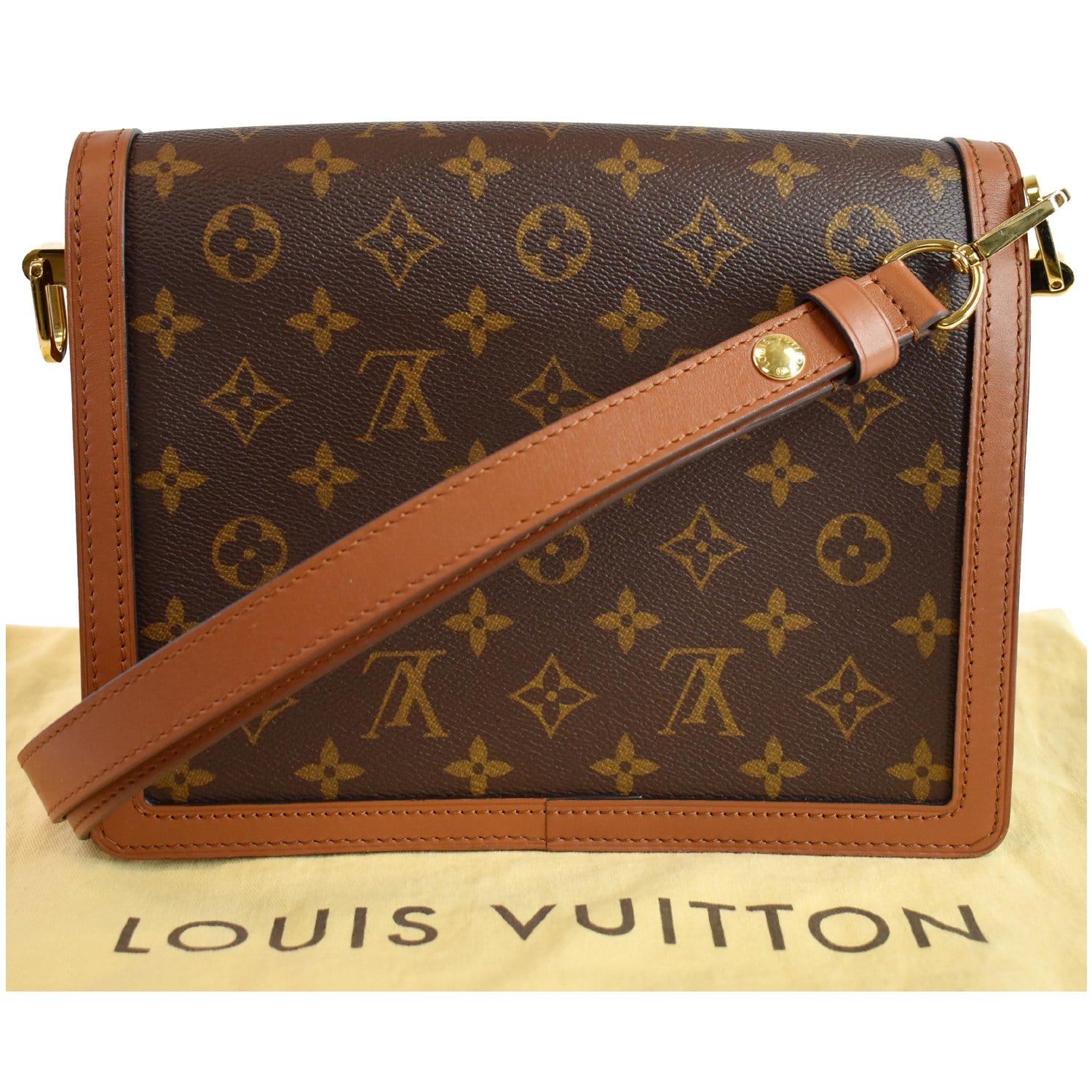 Louis Vuitton Reverse Monogram Mini Dauphine - Brown Shoulder Bags,  Handbags - LOU779057